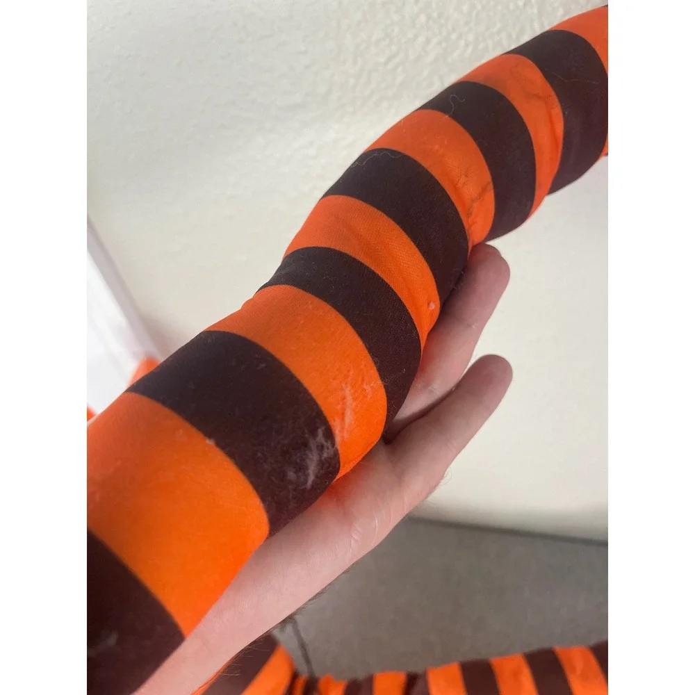 Disney Nightmare Before Christmas Snake Porch Decor Orange Black Halloween Prop